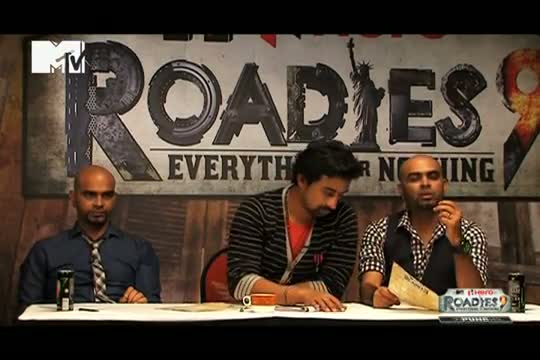 Webisode No 14 - Mlays Puzzled Encounter - Roadies 9 (Pune Audition)
