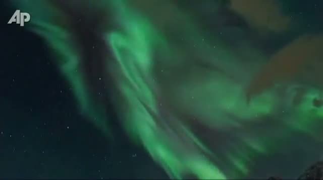 Spectacular Aurora Borealis Display