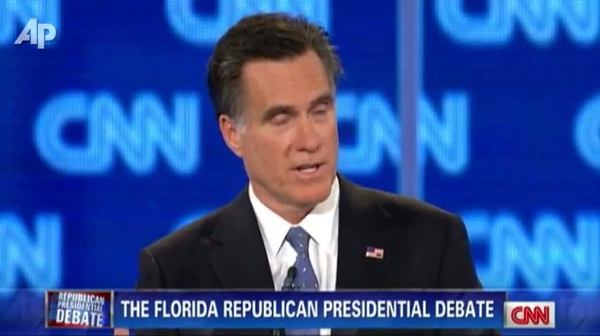 Romney Is the Aggressor in Final Florida Debate 