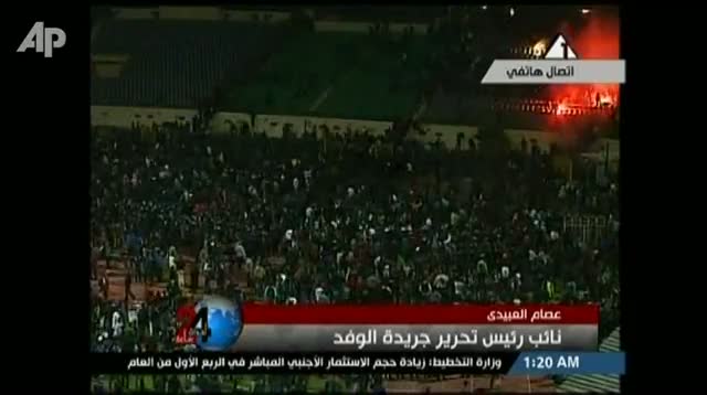 Dozens Killed in Violence at Egypt Soccer Match