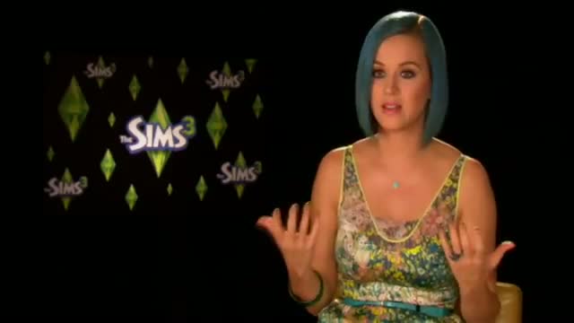 Sims 3 Showtime - Katy Perry interviewed about her role in its development