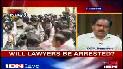 Media-lawyers clash - Bangalore courts to remain shut today