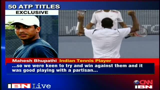 Bhupathi hoping to build on 50th title win Videos