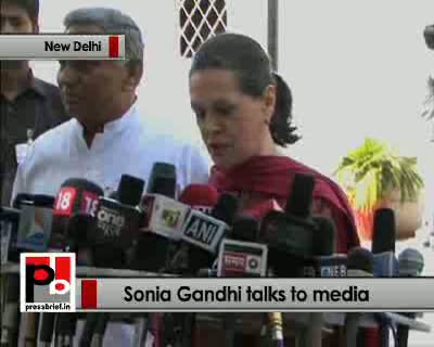 "We accept the defeat with humility" said Congress President and UPA Chairperson Sonia Gandhi while interacting with the media after the announcement   of Assembly poll results. She said that the Congress will analyse the situation and the resul