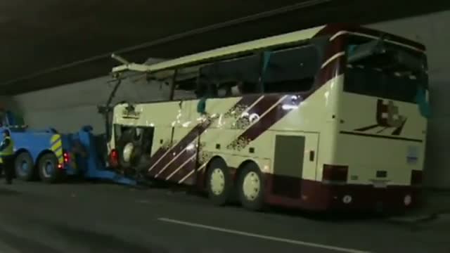 News - Switzerland bus crash kills 28 Belgian tourists