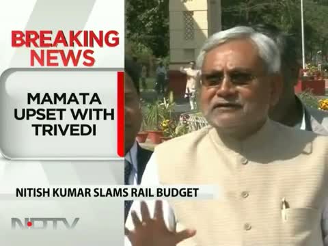 Rail Budget like an empty box, nothing for public - Nitish Kumar