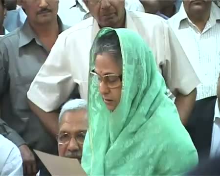 Jaya Bachchan files nomination for Rajya Sabha