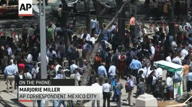 Strong, Long 7.6 Quake Shakes Mexico City video