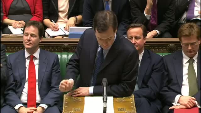 50p tax rate cut - George Osborne's Budget 2012 video