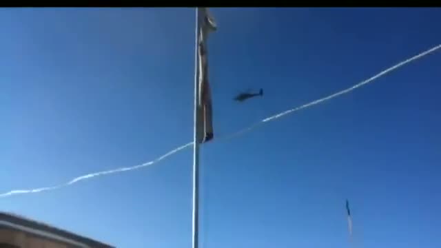 AH-64 Apache helicopter crashes in Afghanistan video