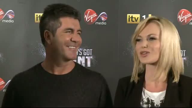 Simon Cowell jokes Amanda Holden 'milked it' when she returned to the BGT judging panel video
