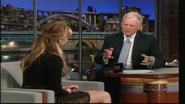 Jennifer Lawrence on the Late Show with David Letterman March 20, 2012