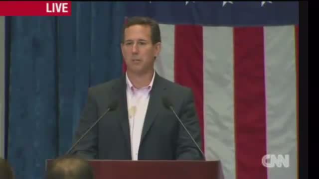 Rick Santorum prefers Barack Obama to Mitt Romney