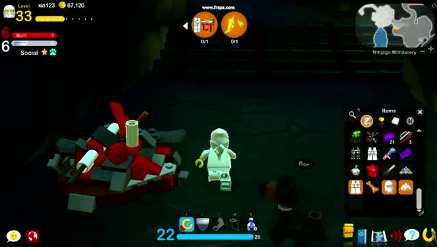 LEGO Universe - SpeedWalking in the NinjaGo! Caves