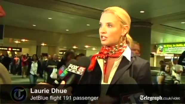 Passengers recall crazed JetBlue captain ordeal video