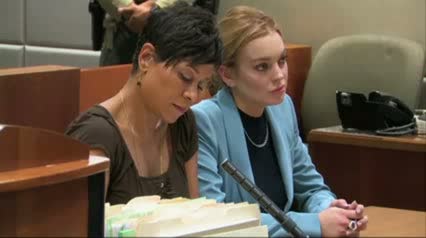 Lindsay Lohan in Court video