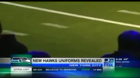 New Seahawks uniforms video