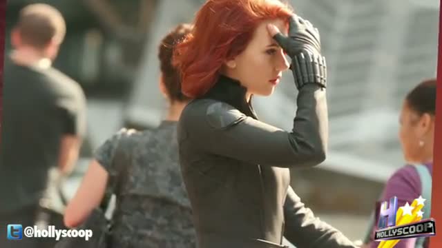 Scarlett Johansson As Black Widow in - The Avengers" Trailer
