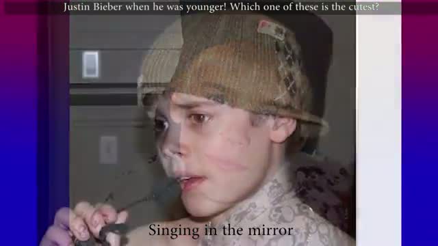 Justin Bieber - Cute and Funny Pictures - Little Baby to Famous Teen - Childhood Slideshow