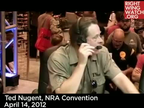 Mitt Romney - "It's been fun getting to know Ted Nugent"