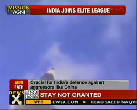 PM hails successful launch of Agni V missile video