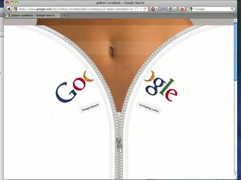 Gideon Sundback - $exy Google Doodle