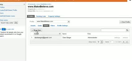 How to Add User to Google Analytics in 2012