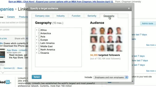 Introducing LinkedIn Targeted Updates