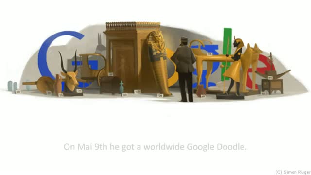 Howard Carter Google Doodle