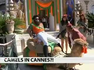 65th Annual Cannes Film Festival - The Dictator brings his camel to Cannes