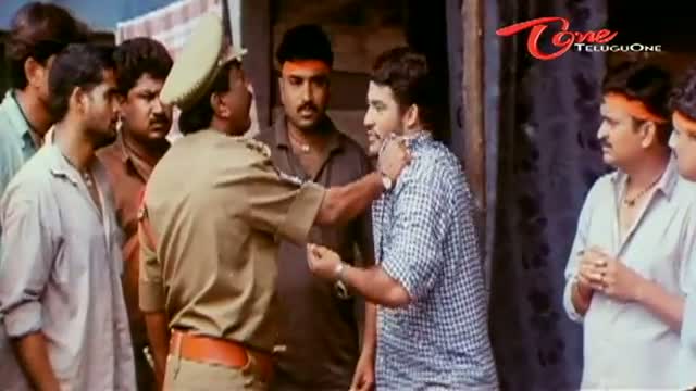 Jr Ntr Slaps Inspector Jeeva - Telugu Movie Comedy Scene