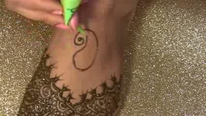 Mehendi Henna Design For Foot