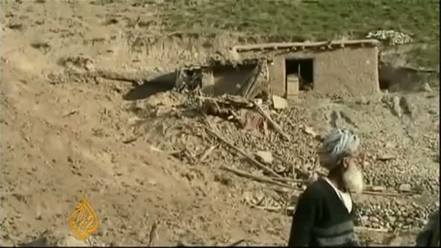 Afghans fear 80 Dead after Quake Triggers Landslide