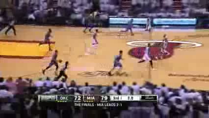 NBA Finals 2012 - Oklahoma City Thunder Vs Miami Heat Game 4 Highlights (1-3)