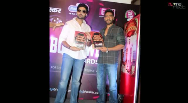Abhishek and Ajay Devagan at Bollywood Movie Awards Launch