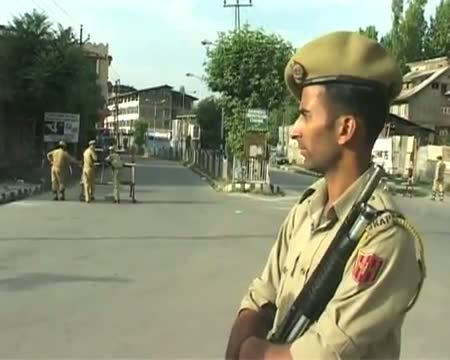 Shrine fire Curfew extended in Srinagar
