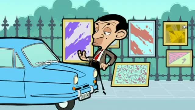Mr Bean - Nude art