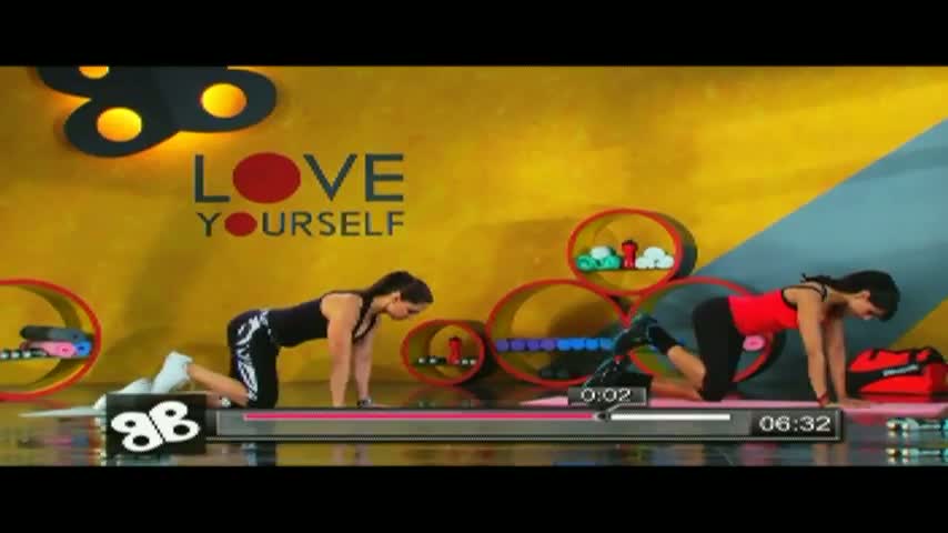 Bipasha Basu Love Yourself - Doggy Kick - Health And Fitness Videos