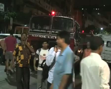 Fire in Kolkata's Burrabazar market