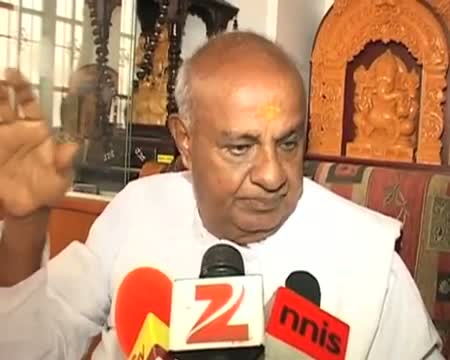 With UPA in vice presidential election Deve Gowda