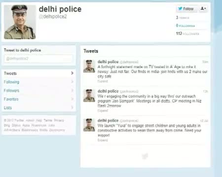Talk to Delhi Police Commissioner on Twitter