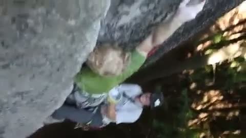 Hungover rock climber has worst day ever