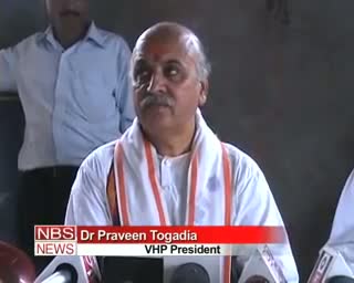 Government appeasing Muslims for votes Togadia