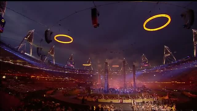 Industrial Revolution Sequence of the Opening Ceremony - London 2012 Olympic Games