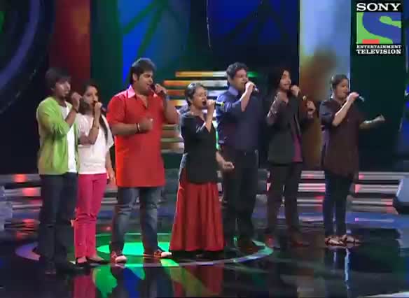 INDIAN IDOL SEASON 6 - EPISODE 18 - BEST PERFORMANCES - CONTESTANTS SINGING 'HAR KARAM APNA KARENGE' - 28TH JULY 2012
