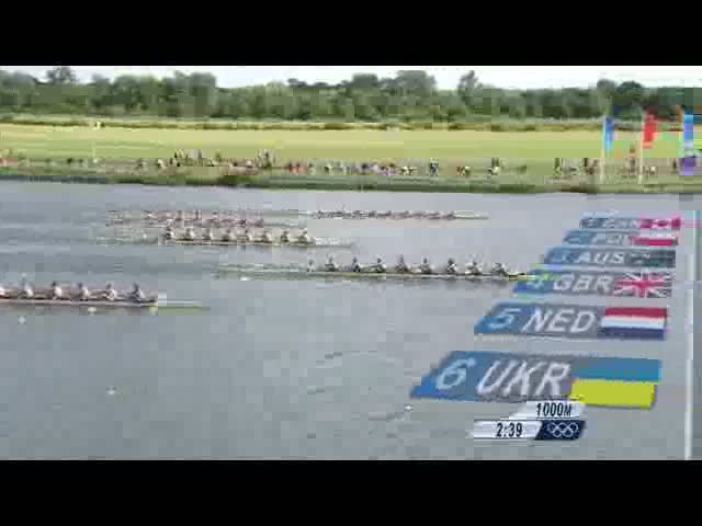 Rowing Men's Eight Repechage 1Replay -- London 2012 Olympic Games