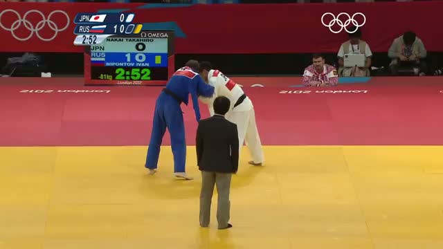 Judo Men -81 kg - 1st Bronze medal match - Nakai v Nifontov - London 2012 Olympic Games Highlights