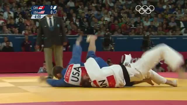 Judo Men - 81 kg - 2nd Bronze Medal - Valois-Fortier v Stevens - London 2012 Olympic Games Highlights