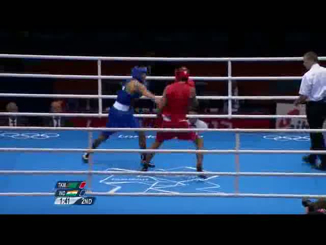 Boxing Men's Light Welter (64kg) Highlight - IND Kumar v TKM Serdar - London 2012 Olympics