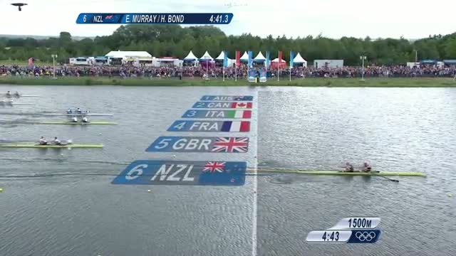 Rowing Men's Pair Finals - New Zealand GOLD- London 2012 Olympic Games Highlights